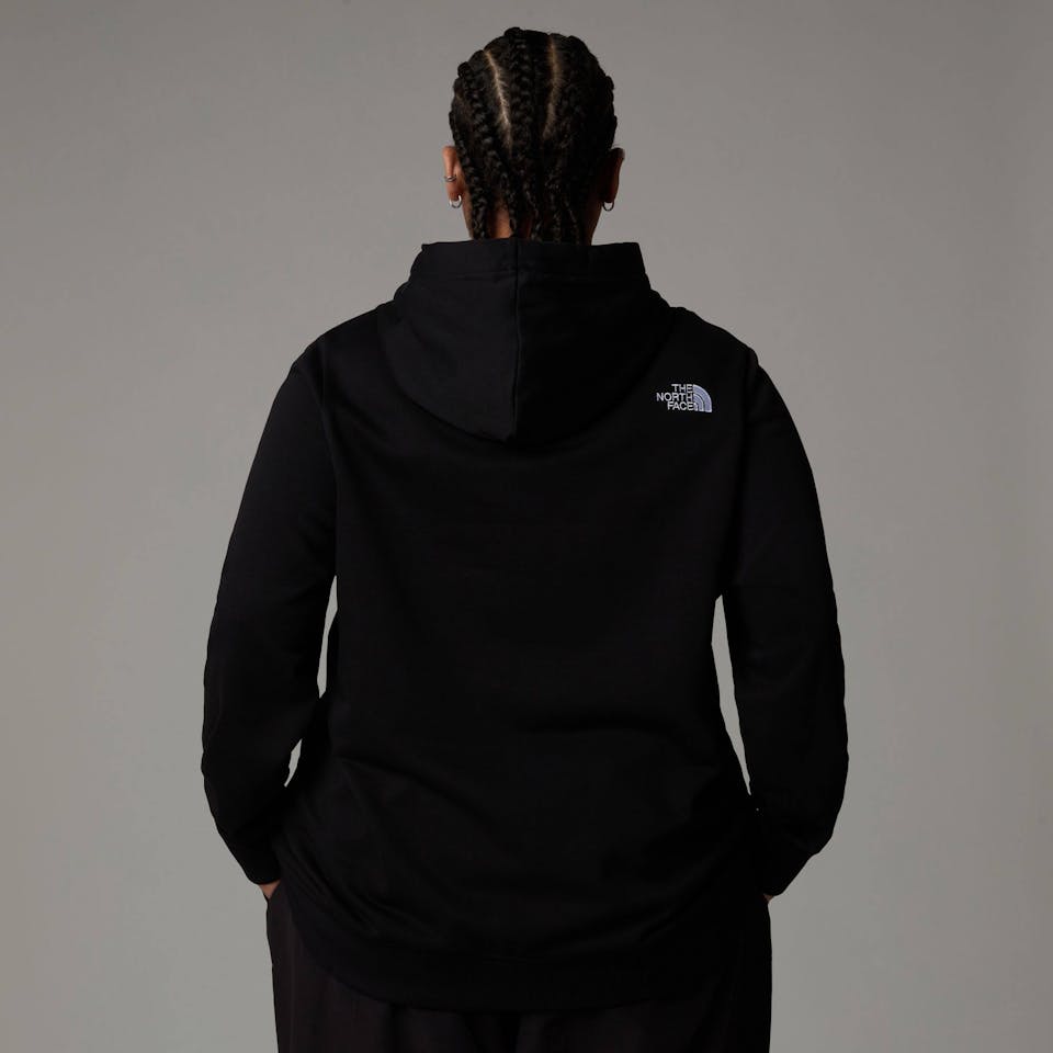 The North Face Women's Drew Peak Plus Hoodie Black 04