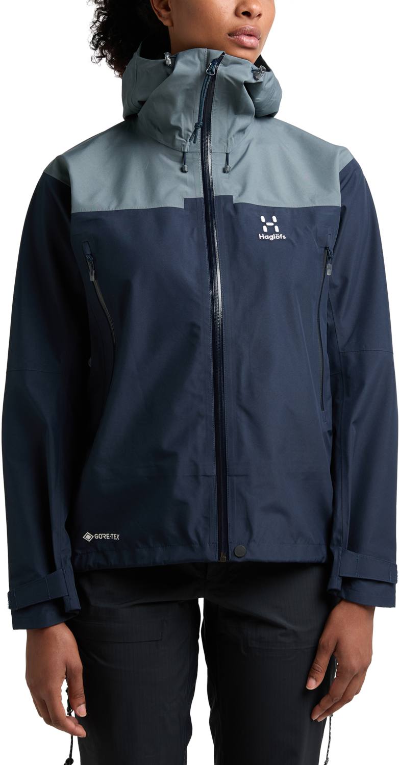 Haglöfs Women's ROC Flash GTX Jacket Tarn Blue / Steel blue 03
