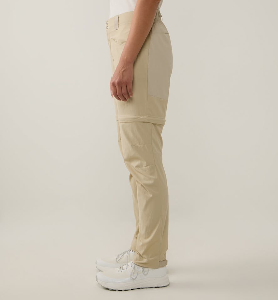 Haglöfs Women's Lite Standard Zipoff II Pant Chalk 03