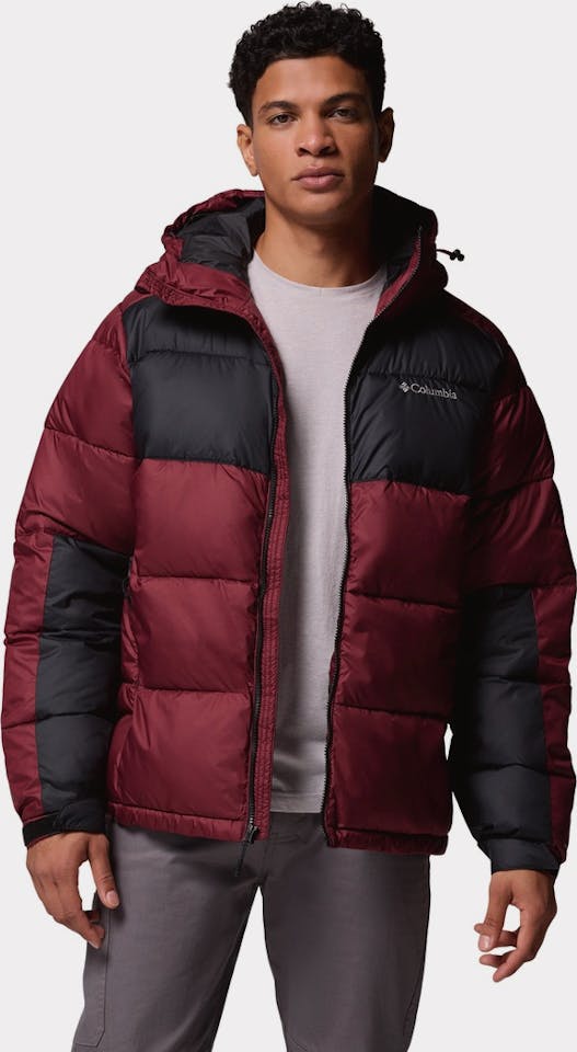 Columbia Men's Pike Lake II Hooded Jacket - Miesten talvitakki Mountain Red 02