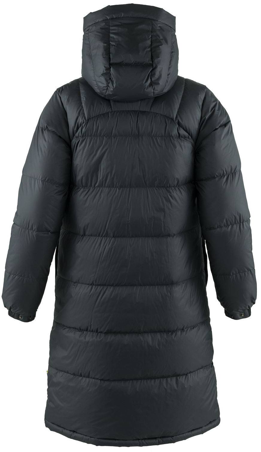 Fjällräven Women's Expedition Long Down Parka - Naisten untuvatakki Musta 02