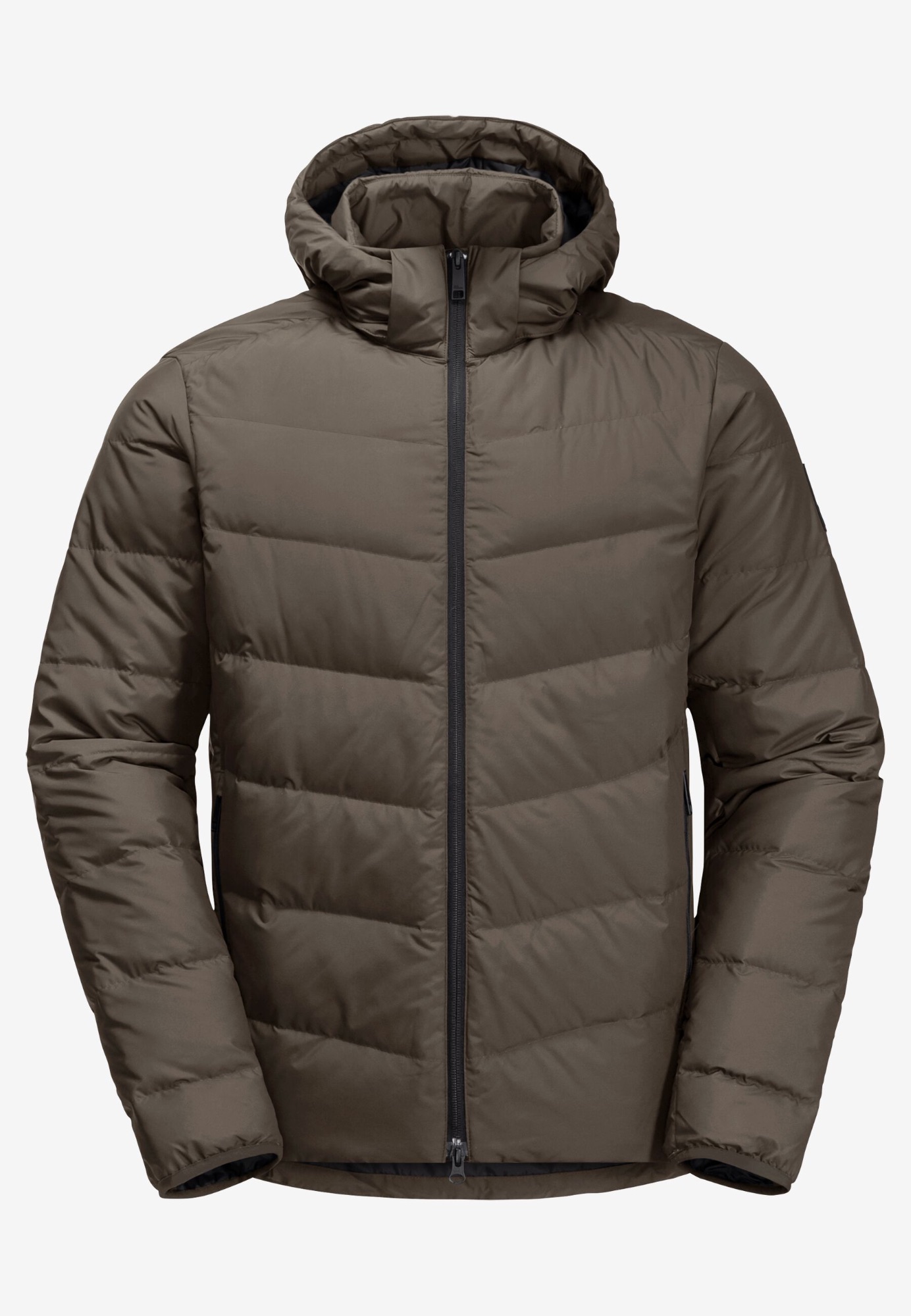 Jack Wolfskin Men's Colonius Down Jacket - Miesten untuvatakki Coffee 05