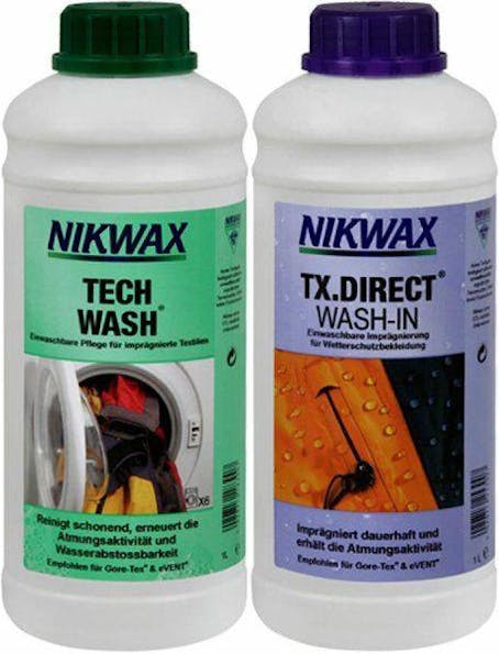 NikWax Tech Wash + TX-Direct - Detergent Detergents