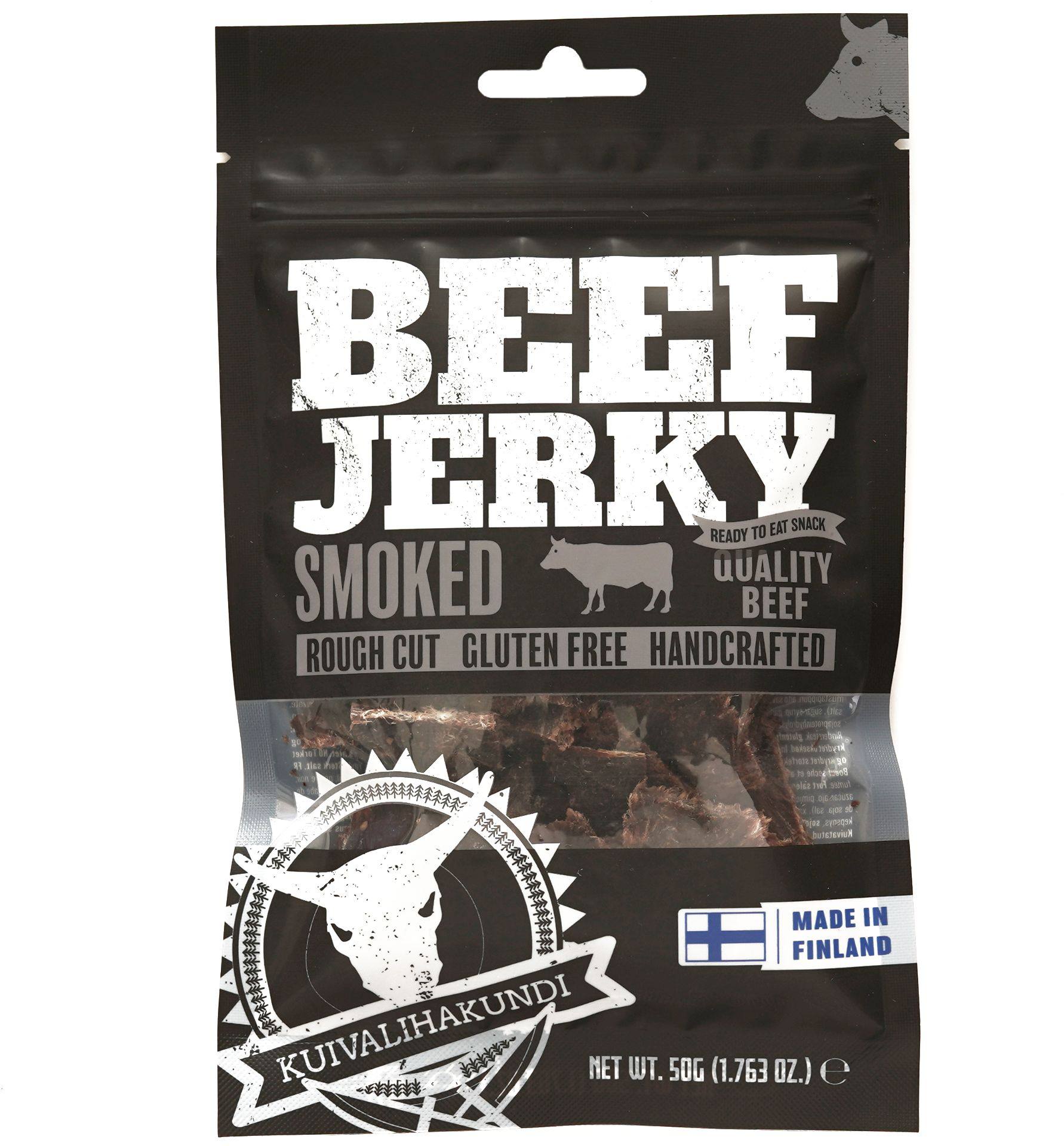 Image of Kuivalihakundi Beef Jerky Smoke, 50g
