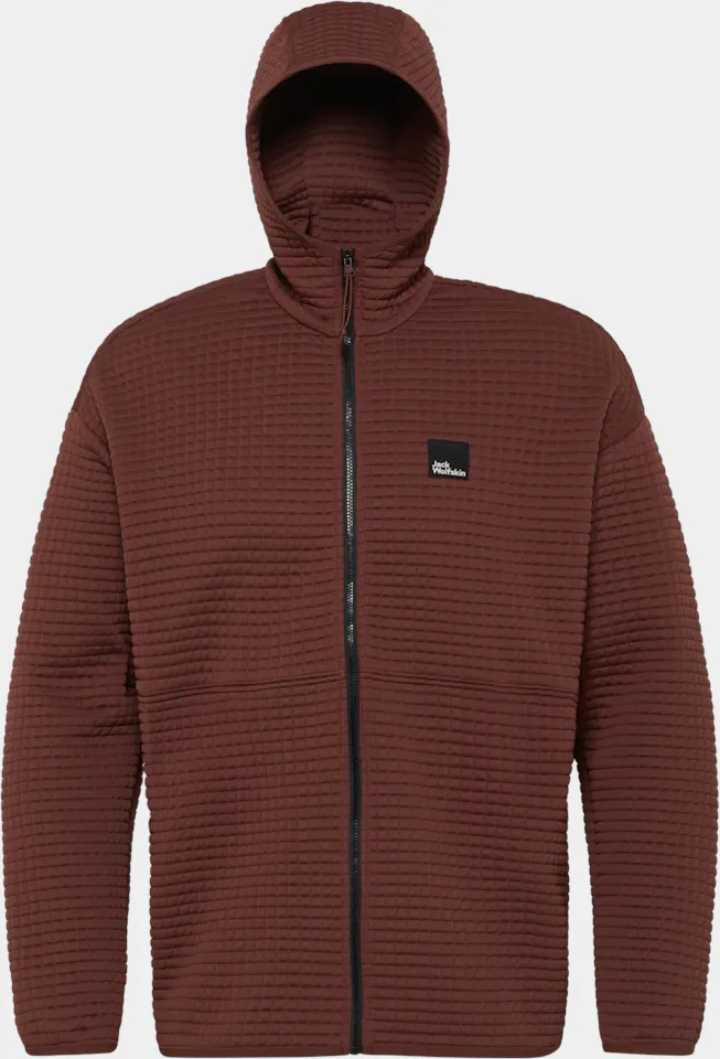 Jack Wolfskin Men's Mogari Hooded Jacket Dark Rust 05