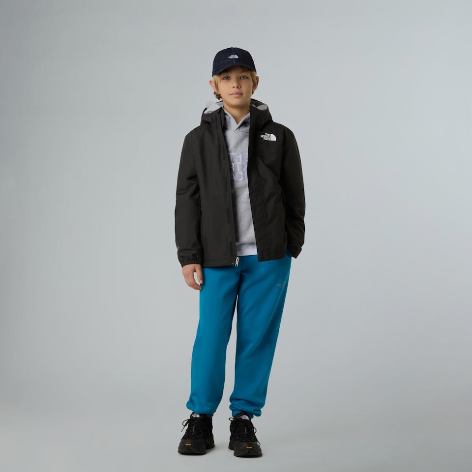 The North Face Boys Warm Antora Rain Jacket Black 02