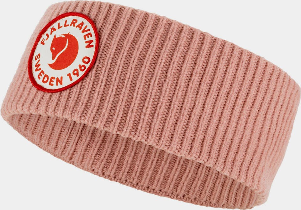 Fjällräven 1960 Logo Headband Dusty Rose 01