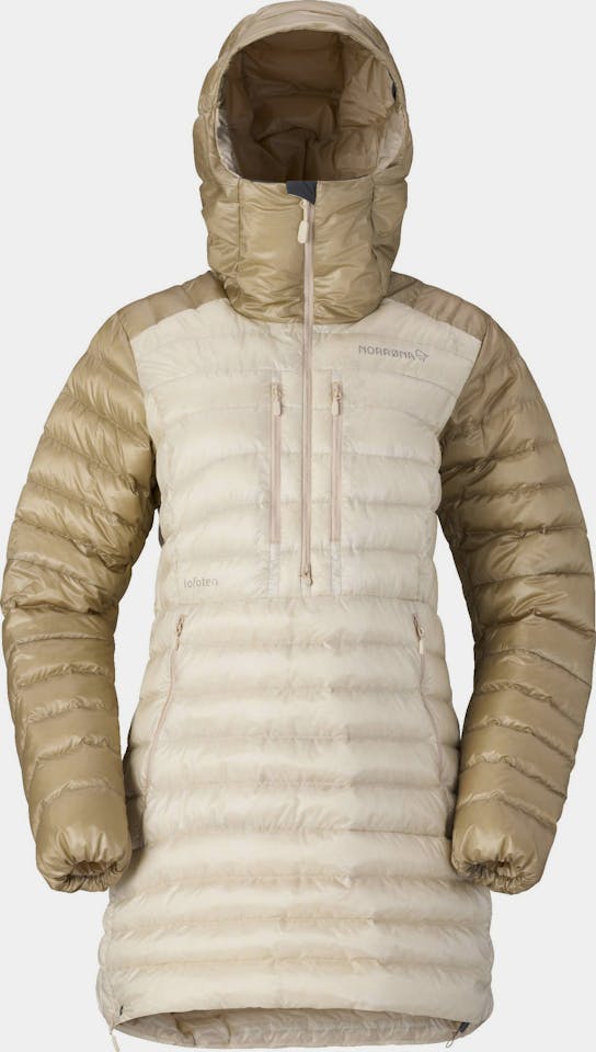 Norrøna Women's Lofoten Down800 Anorak Oatmeal 01