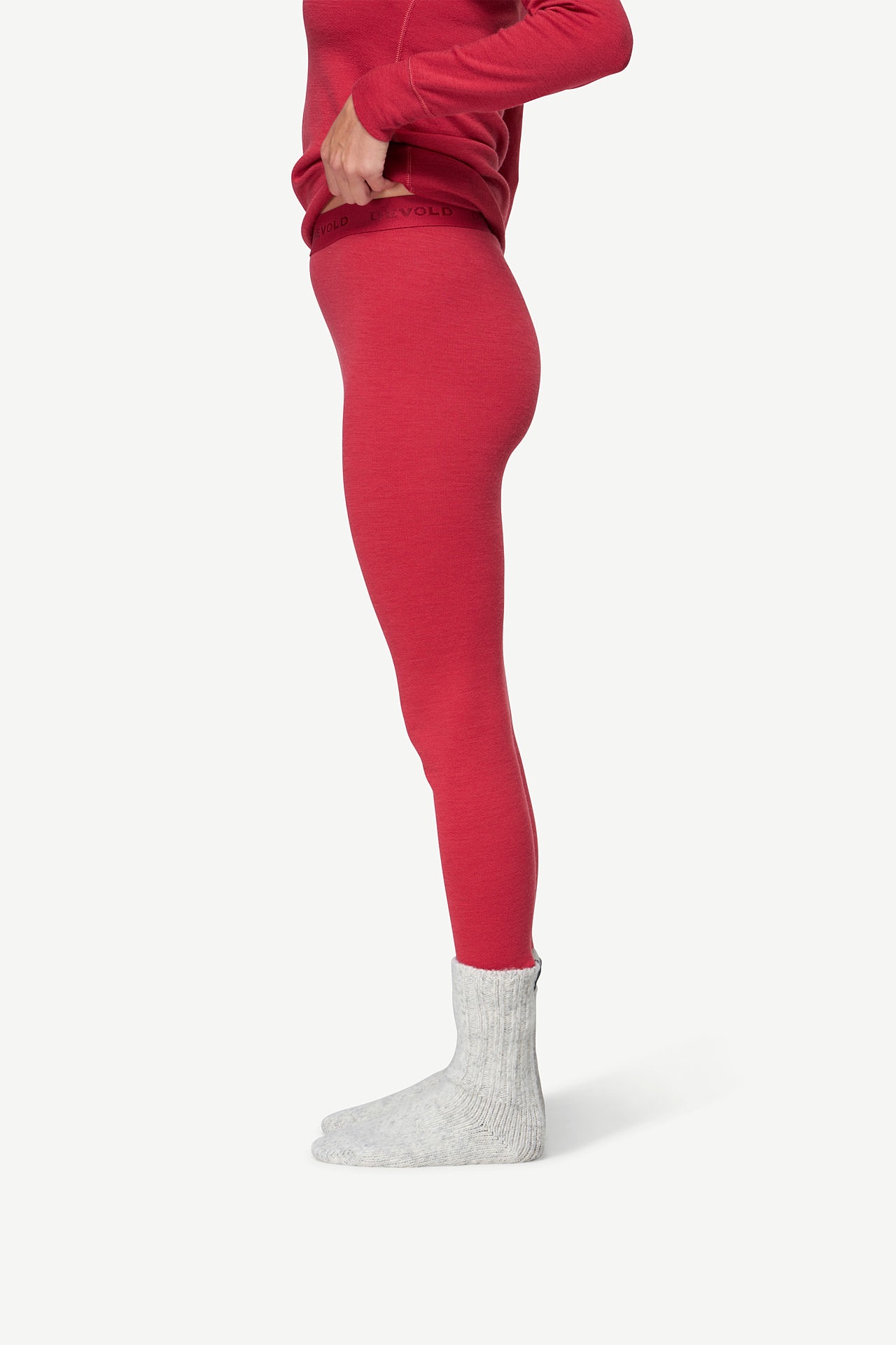Devold Expedition Merino 235 Long John Woman Punainen 03