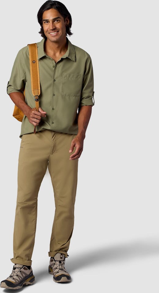 Marmot Men's Aerobora Long Sleeve Olive Grove 03