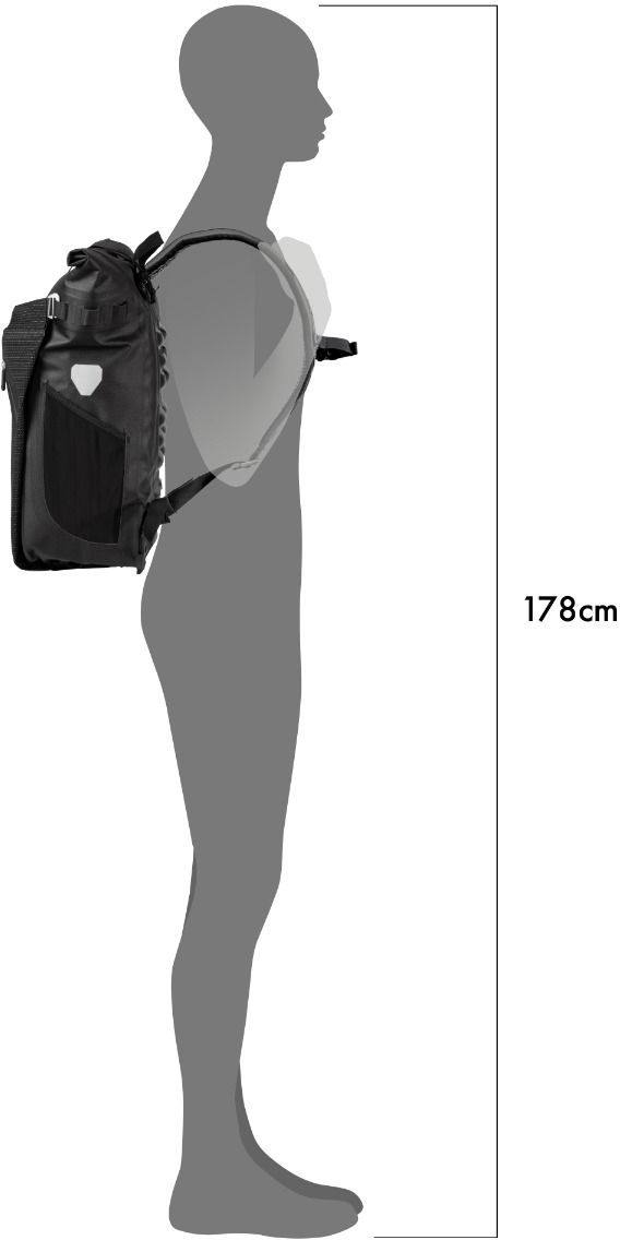 Ortlieb Vario PS Hi Vis Black 07