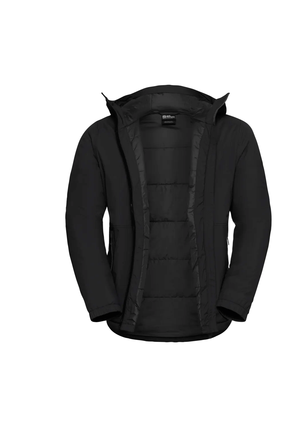 Jack Wolfskin Men's Pamir Jacket - Miesten kevyttoppatakki Musta 02