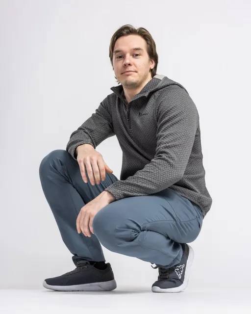 Pinewood Men's Everyday Travel Hoodie Harmaa 05