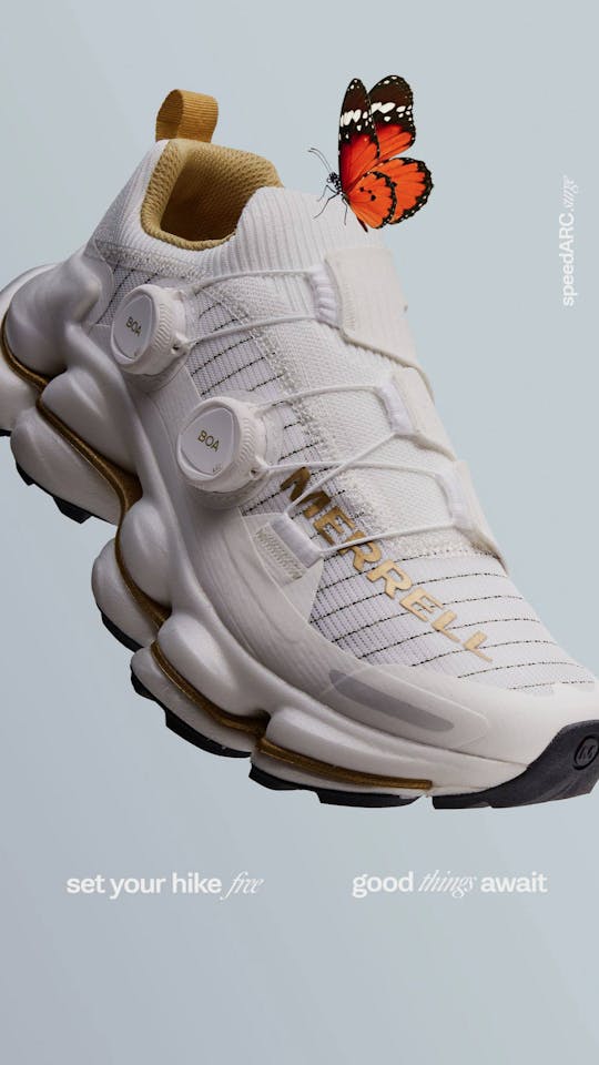 Merrell Women's speedARC Surge Boa White 01