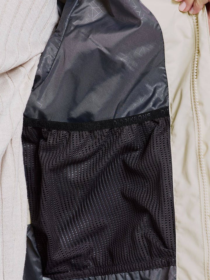 Didriksons Women's Thelma 10 Parka Valkoinen 11