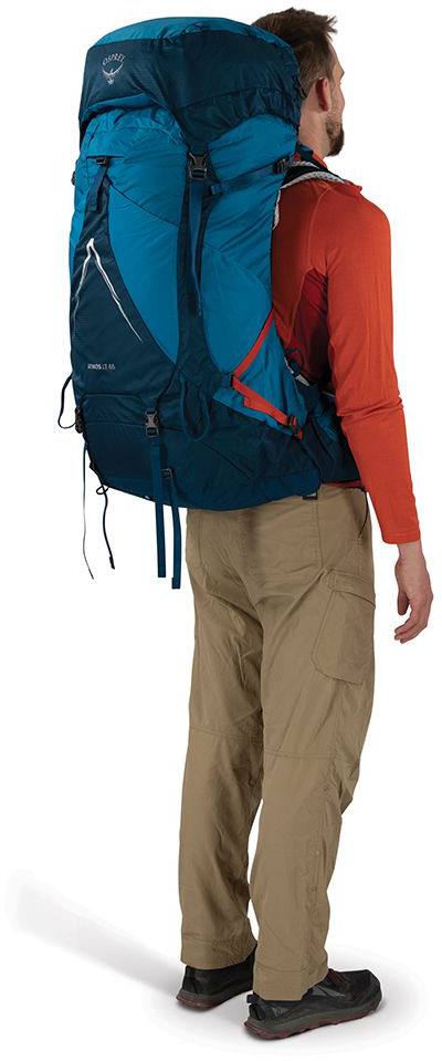 Osprey Atmos AG LT 65 Musta 07