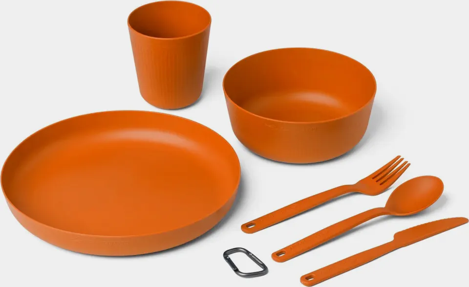 Sea To Summit Camp Dinnerware Set 6 pcs Orange 01