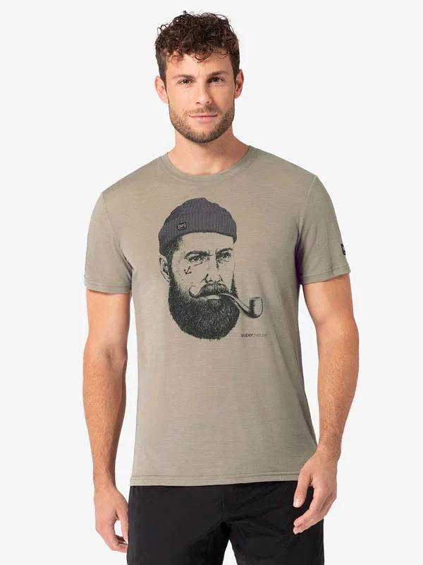 Supernatural Men's Sailor Tee Standard Fallen Rock Jet Black Raisin 03