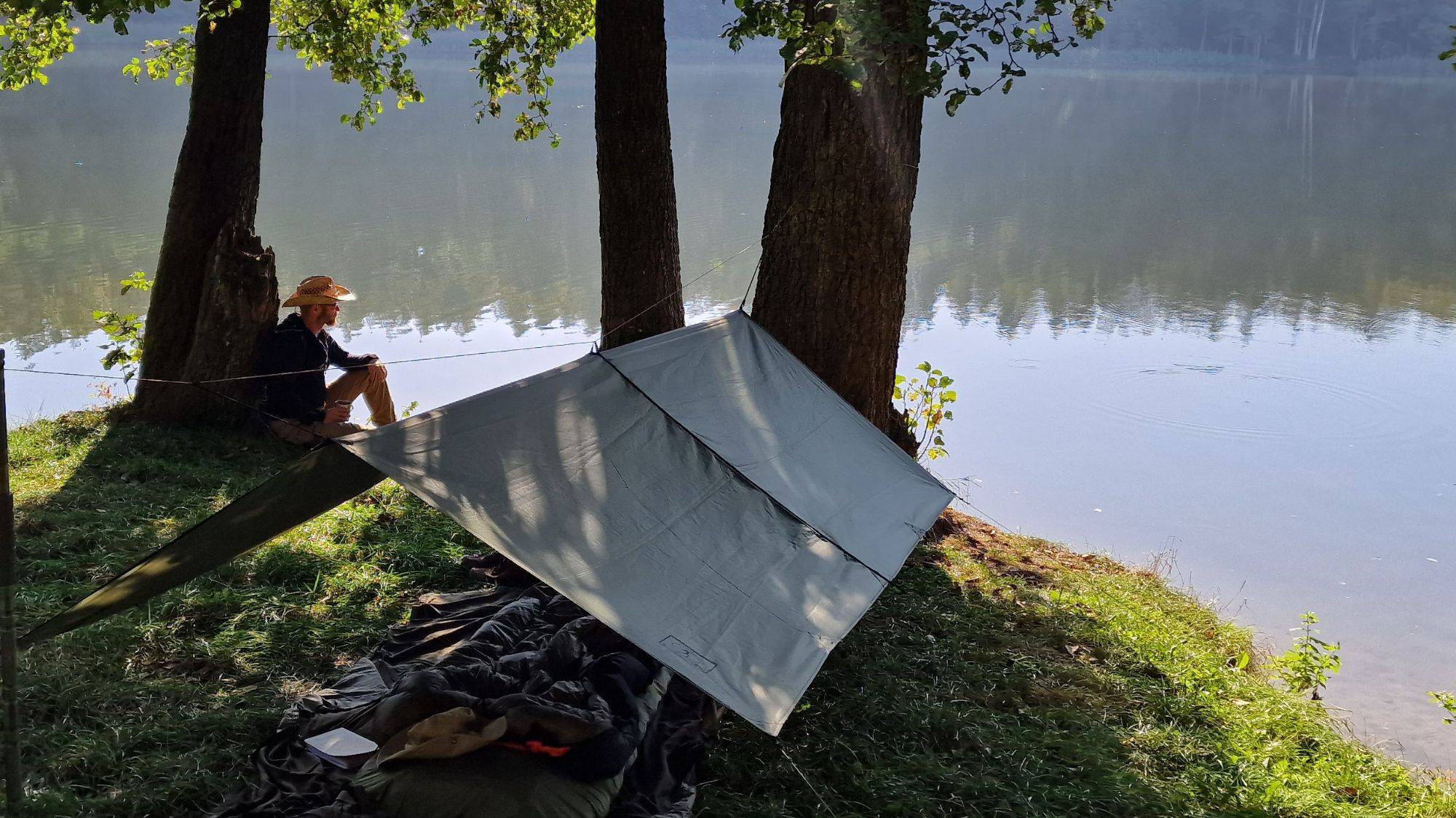 Bushmen Easy Tarp 2x3 Green 10