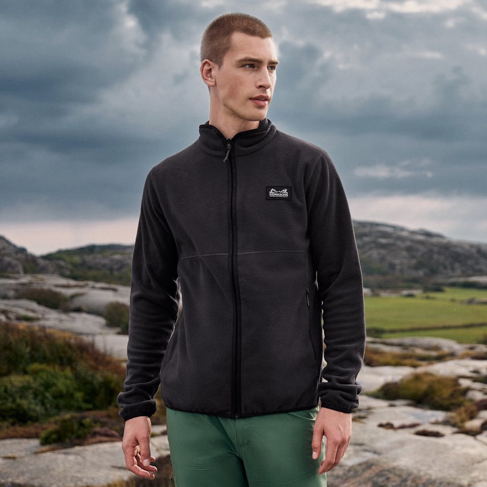 Didriksons Men's Vito Full Zip Grafiitti 02