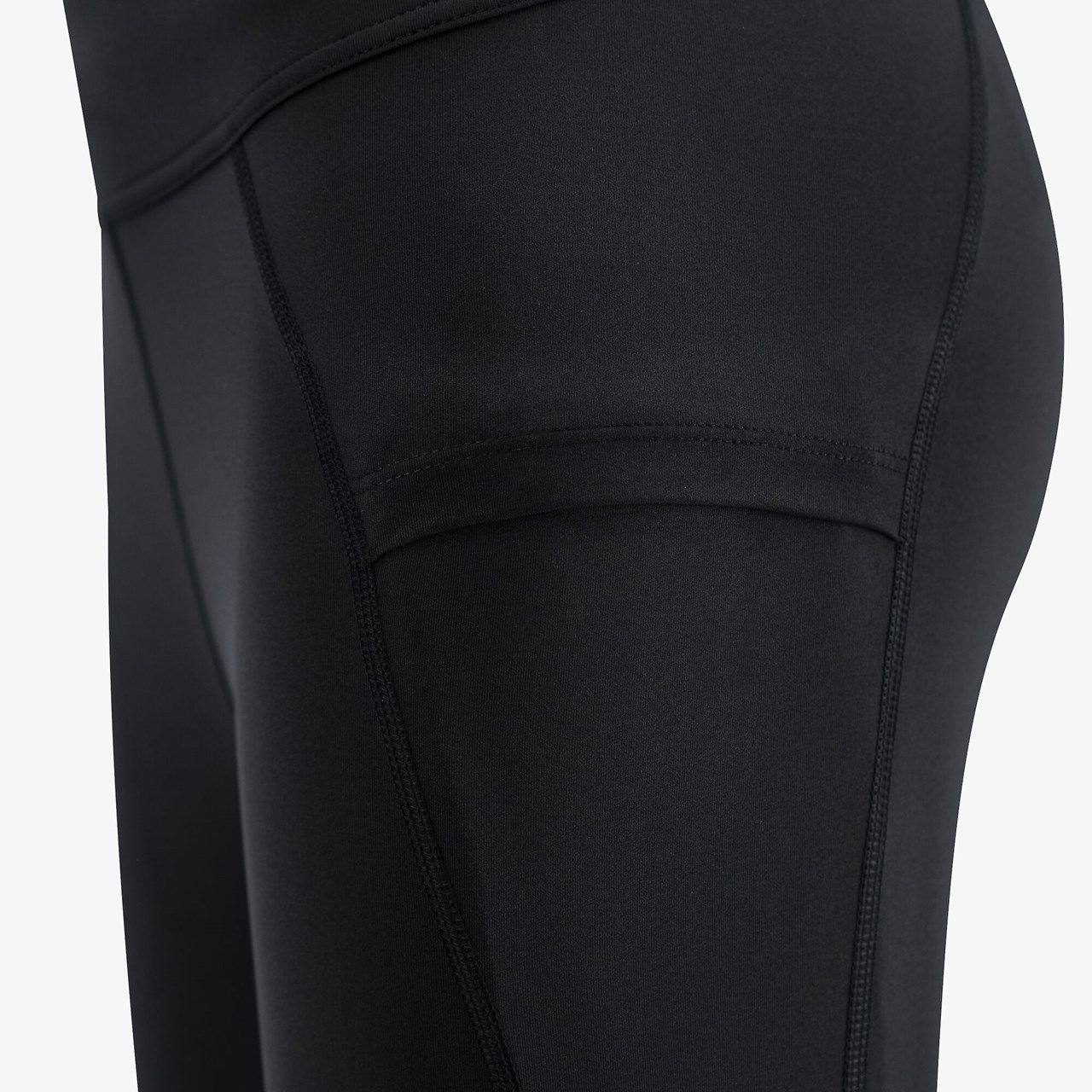 Swix Women's Pace High Waist Cropped Tights Black 03