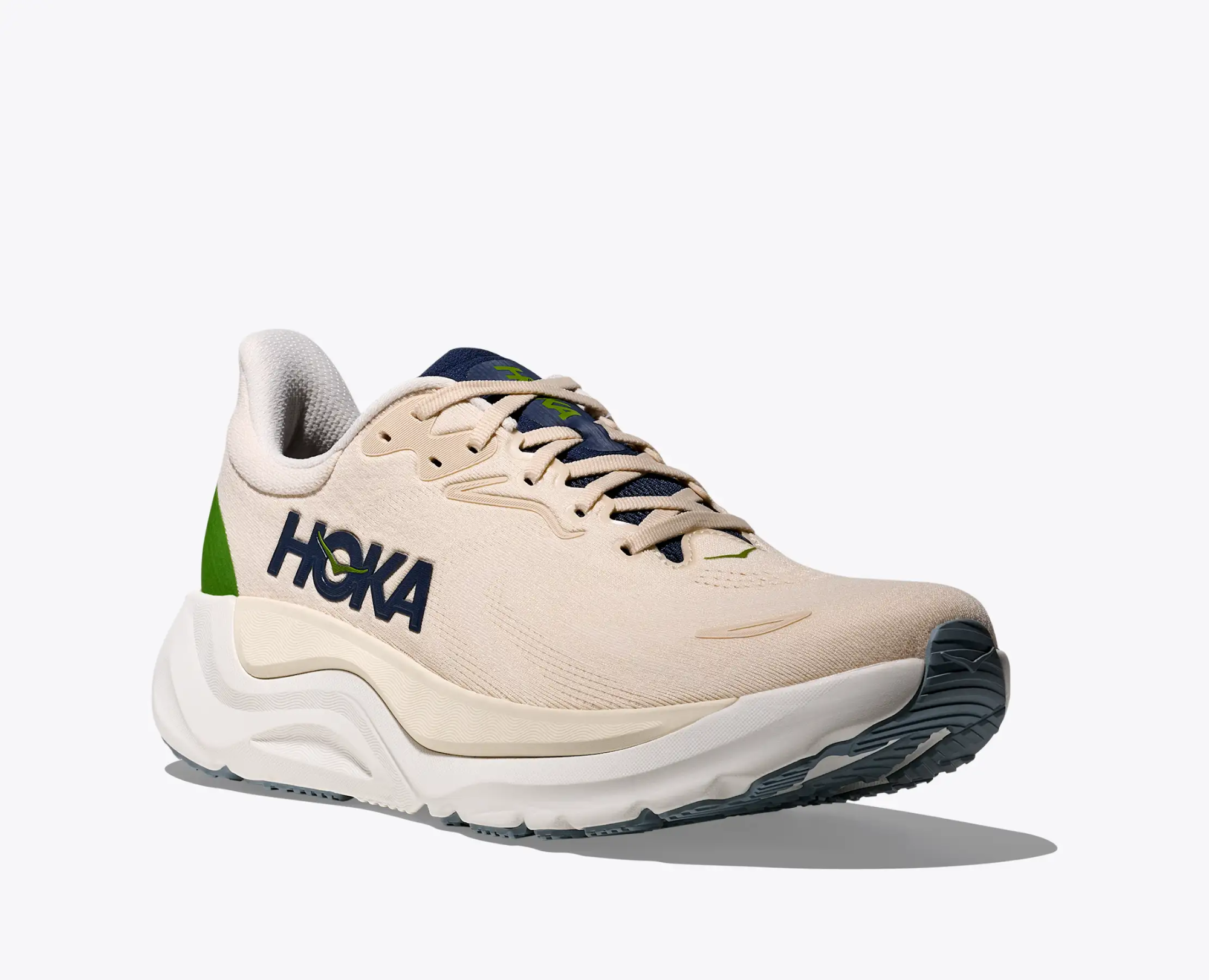 Hoka Men's Arahi 8 Alabaster / Birch 06