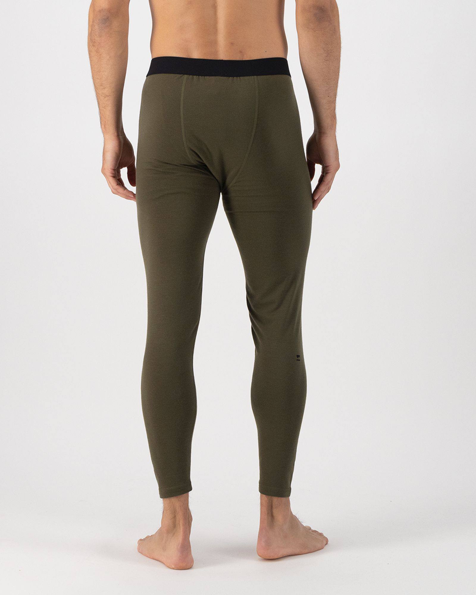 Mons Royale Men's Cascade 200 Legging Dark olive 03