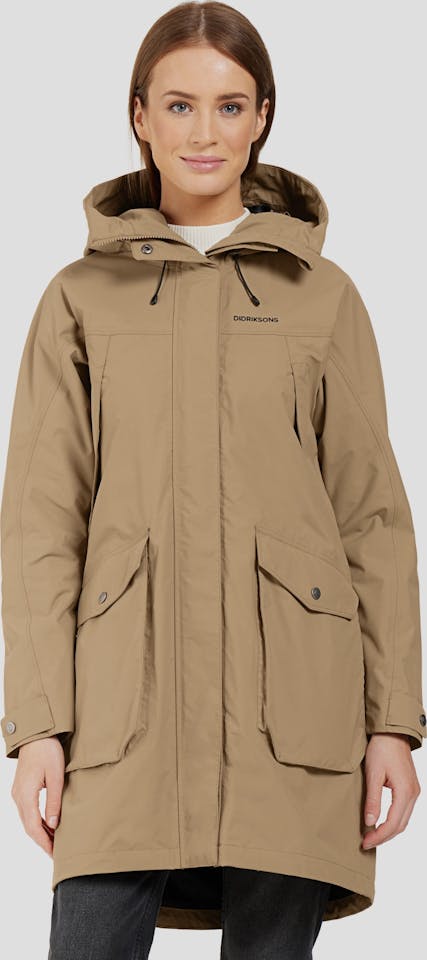 Didriksons Women's Thelma 10 Parka Wood 01