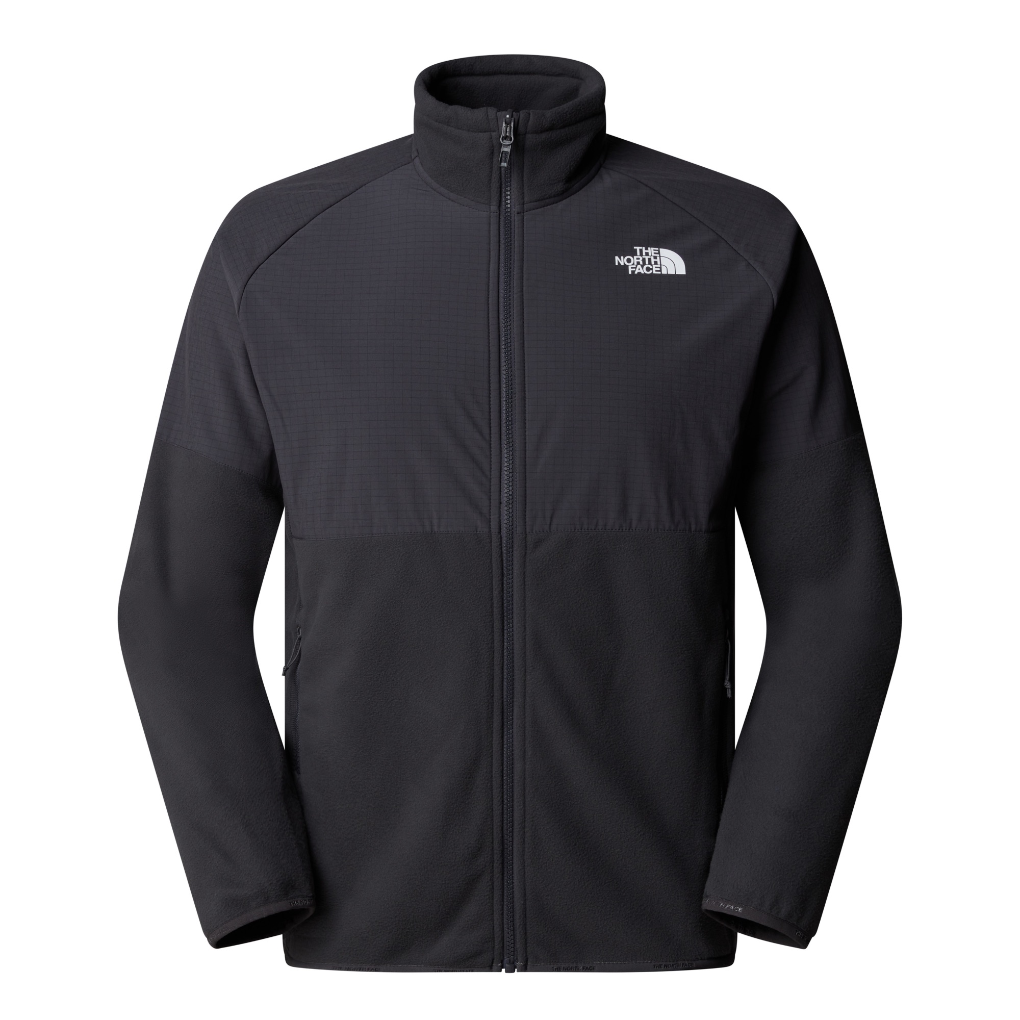 The North Face Men's Glacier Heavyweight Full Zip Fleece Asphalt Grey 06