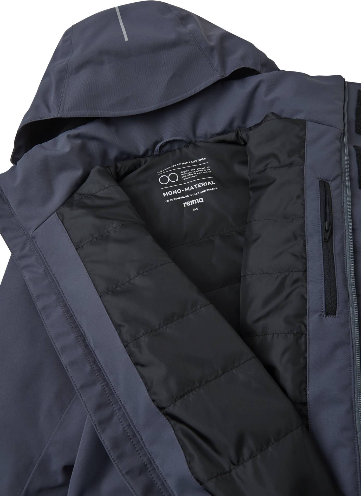 Reima Palaten Overall Dark grey 09