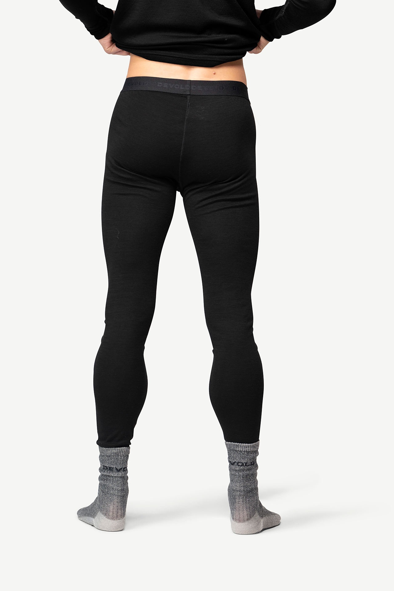 Devold Duo Active Merino 205 Long Johns Man Musta 04