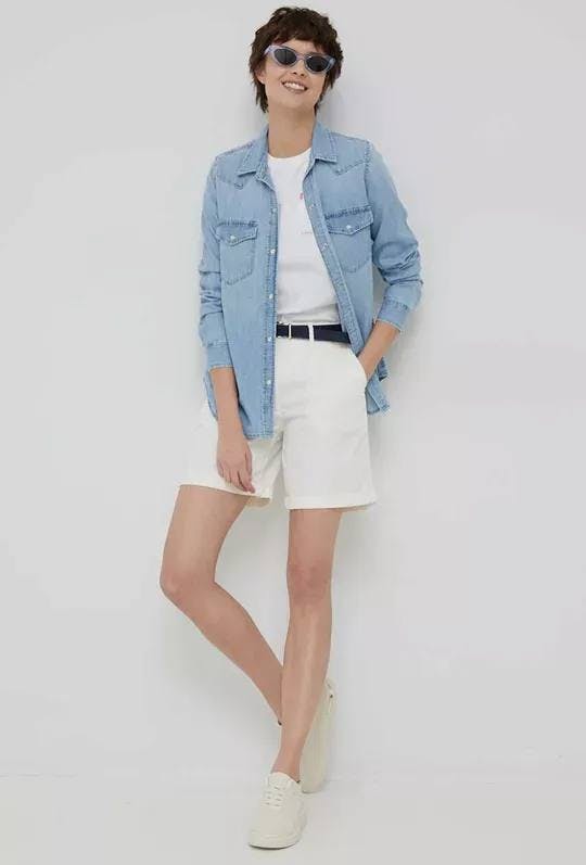 Save The Duck Women's Ayana Tee White 02