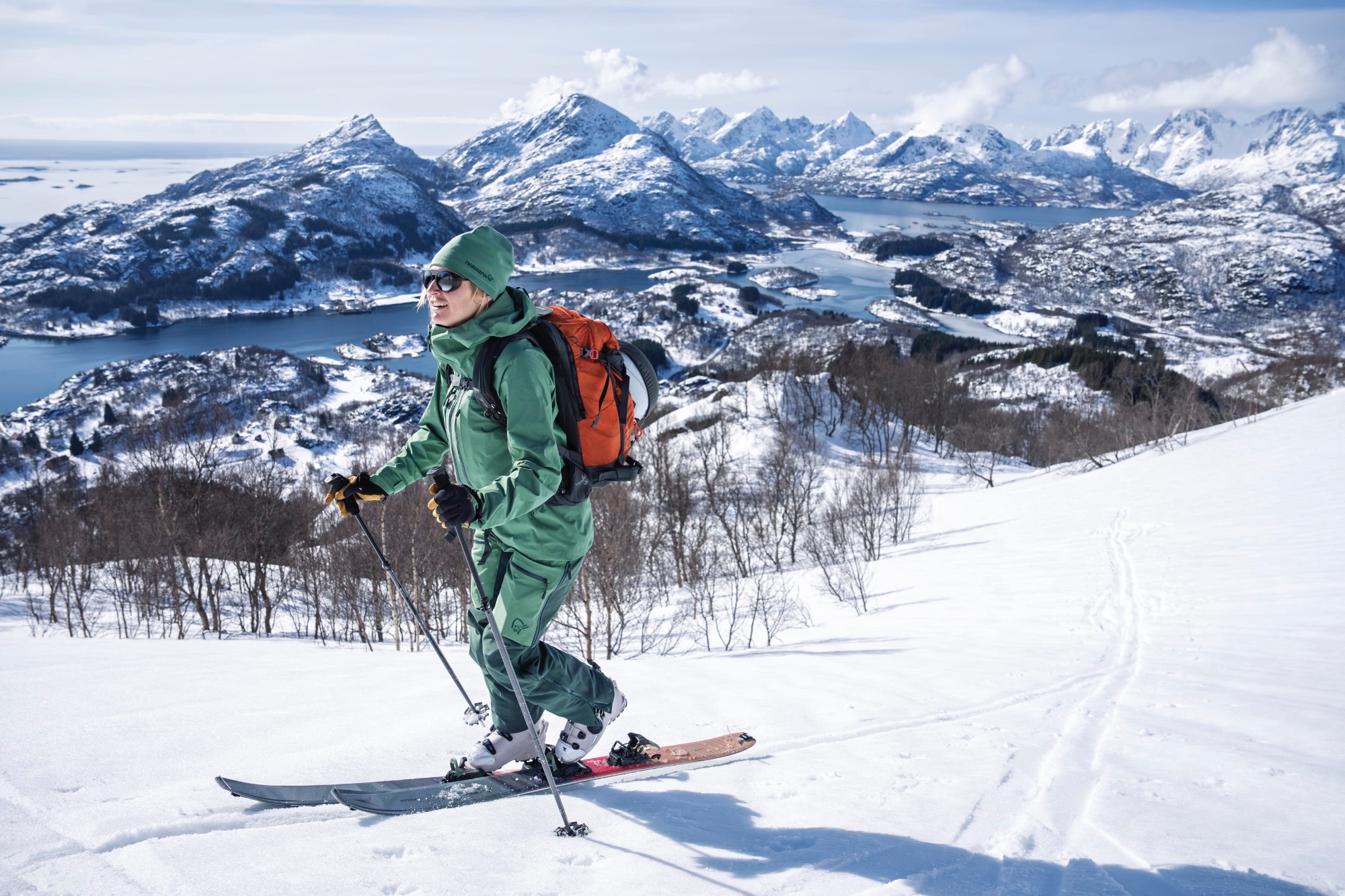 Norrøna Women's Lofoten GTX Pro Pant Dark Ivy 06