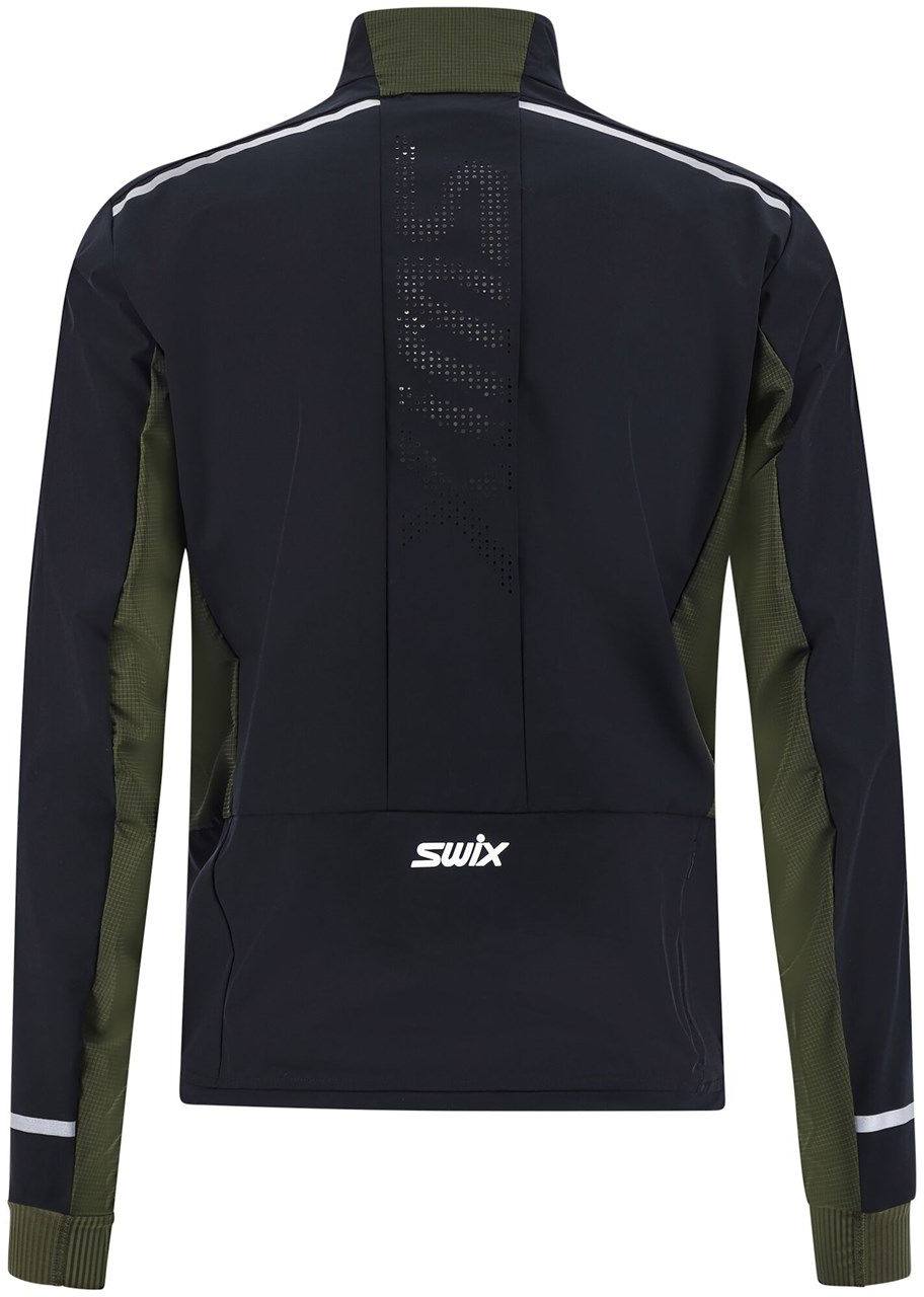 Swix Men's Motion Premium Jacket Musta/Oliivi 02