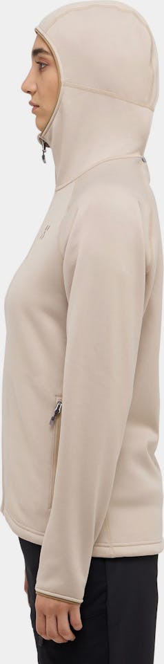 Haglöfs Women's Magma Mid Hood Chalk 07