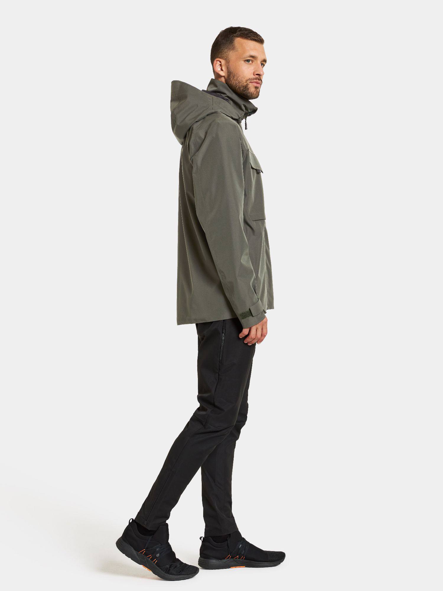 Didriksons Aston 5 Jacket Dark green 07