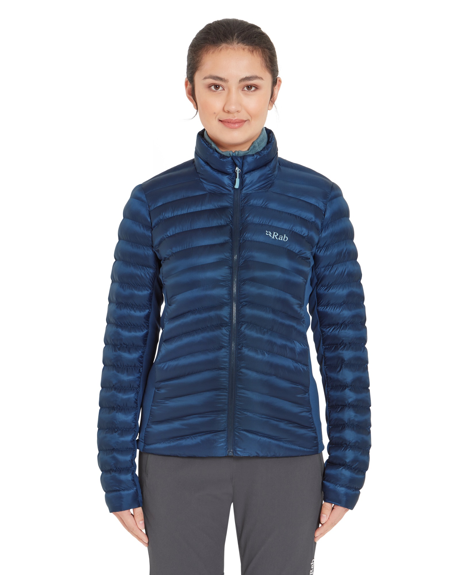 Rab Women's Cirrus Flex Insulated Jacket Tempest Blue 04