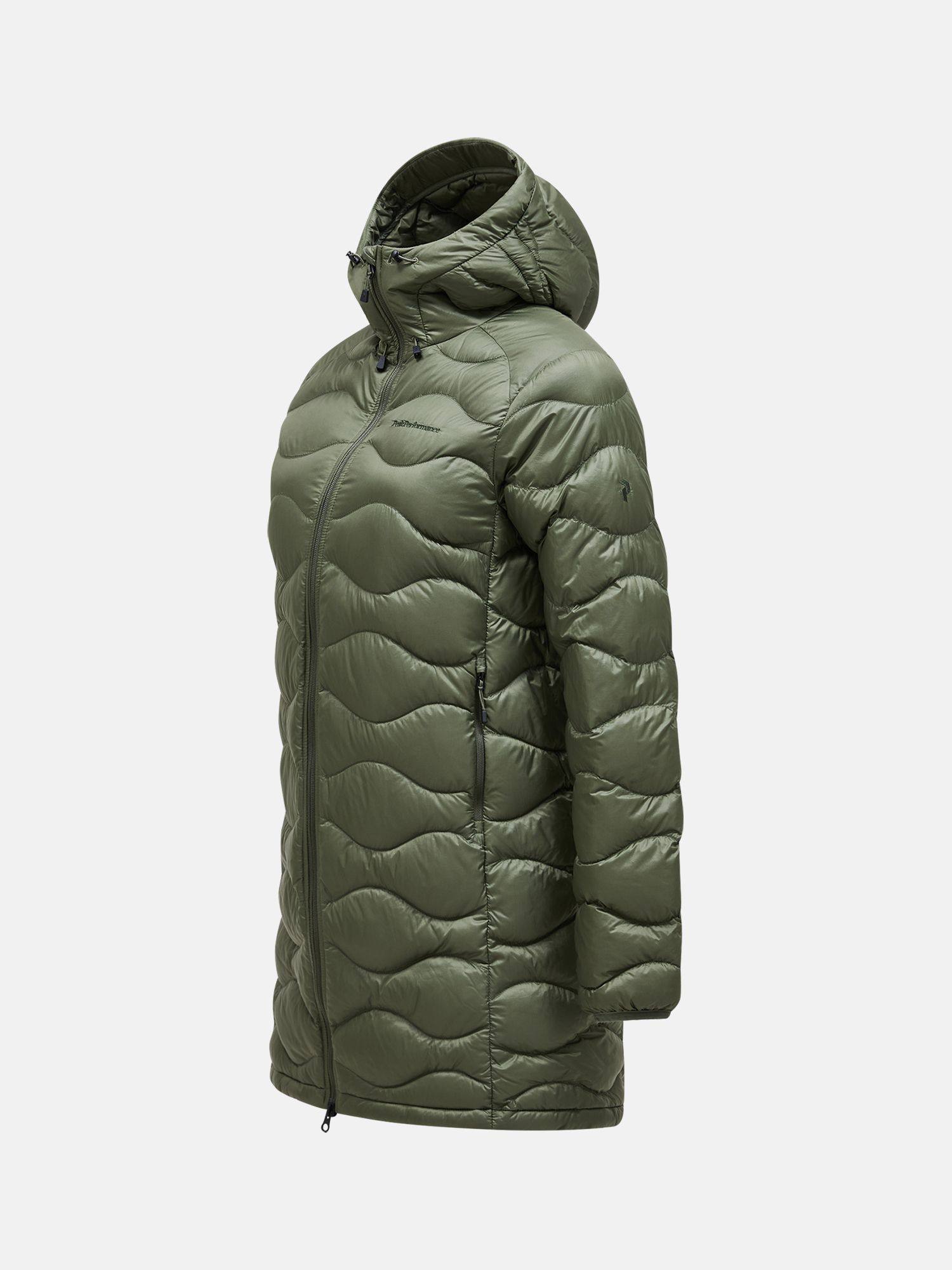 Peak Performance Women's Helium Down Parka - Naisten kevytuntuvatakki Pine 04