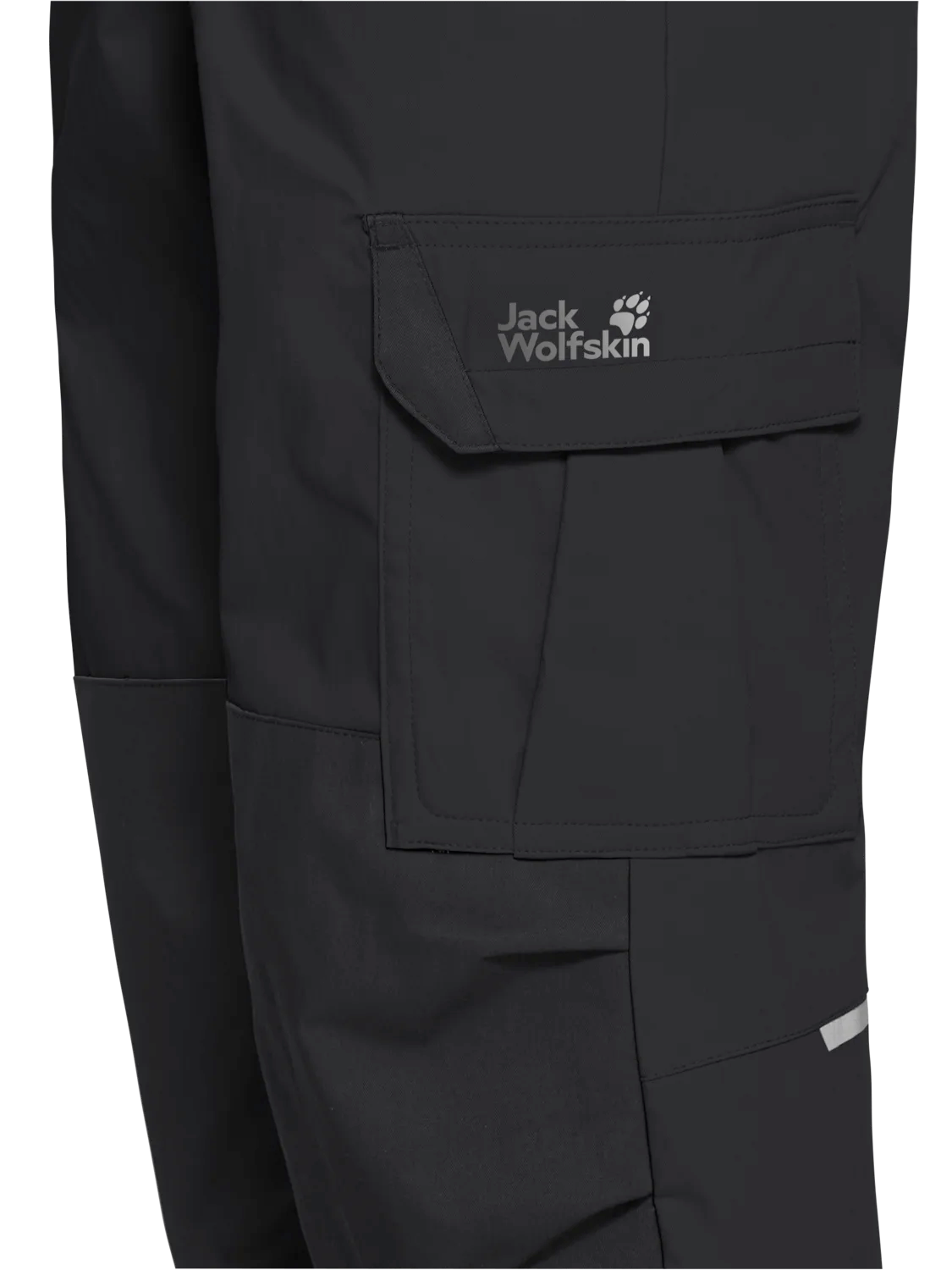 Jack Wolfskin Cargo Kids Pants Musta 03