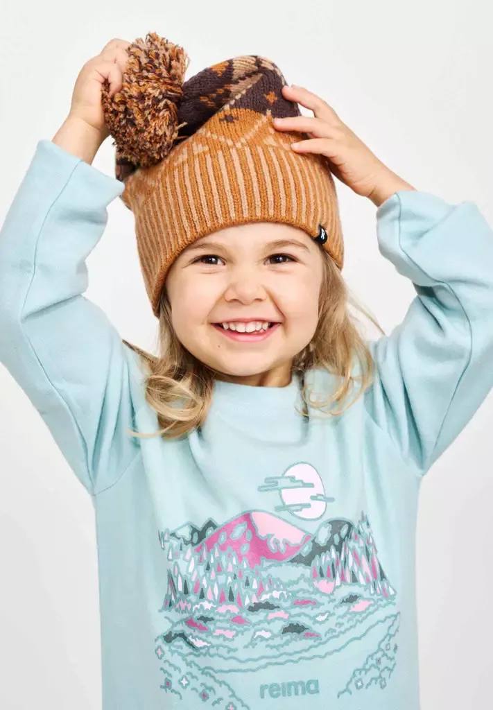Reima Pohjoinen Beanie cinnamon 02