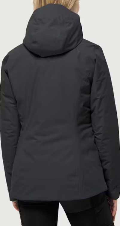 Jack Wolfskin Women's Wisper Ins Jacket XL Musta (Second Hand) Musta 02