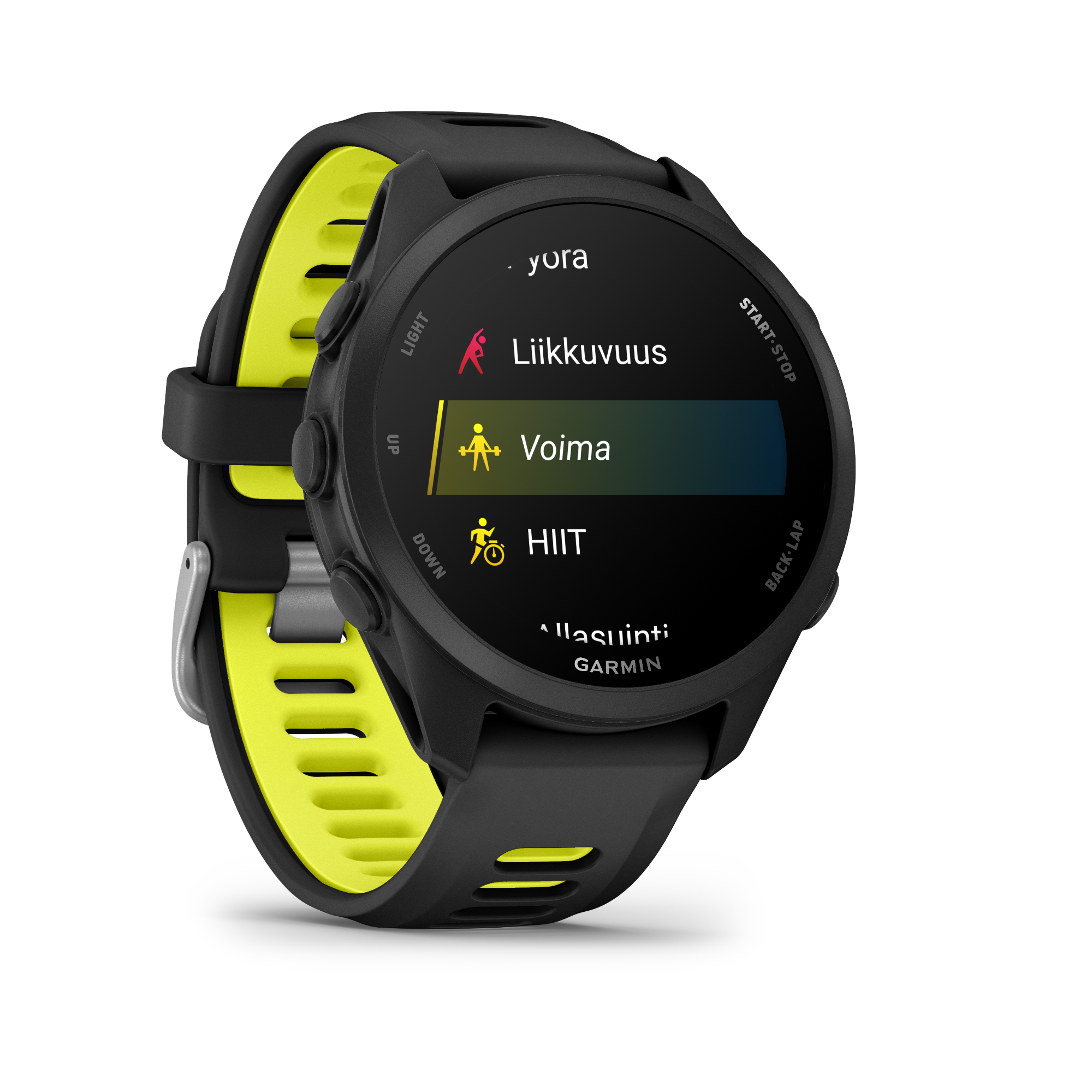 Garmin Forerunner 170 Music Black/amp Yellow  02