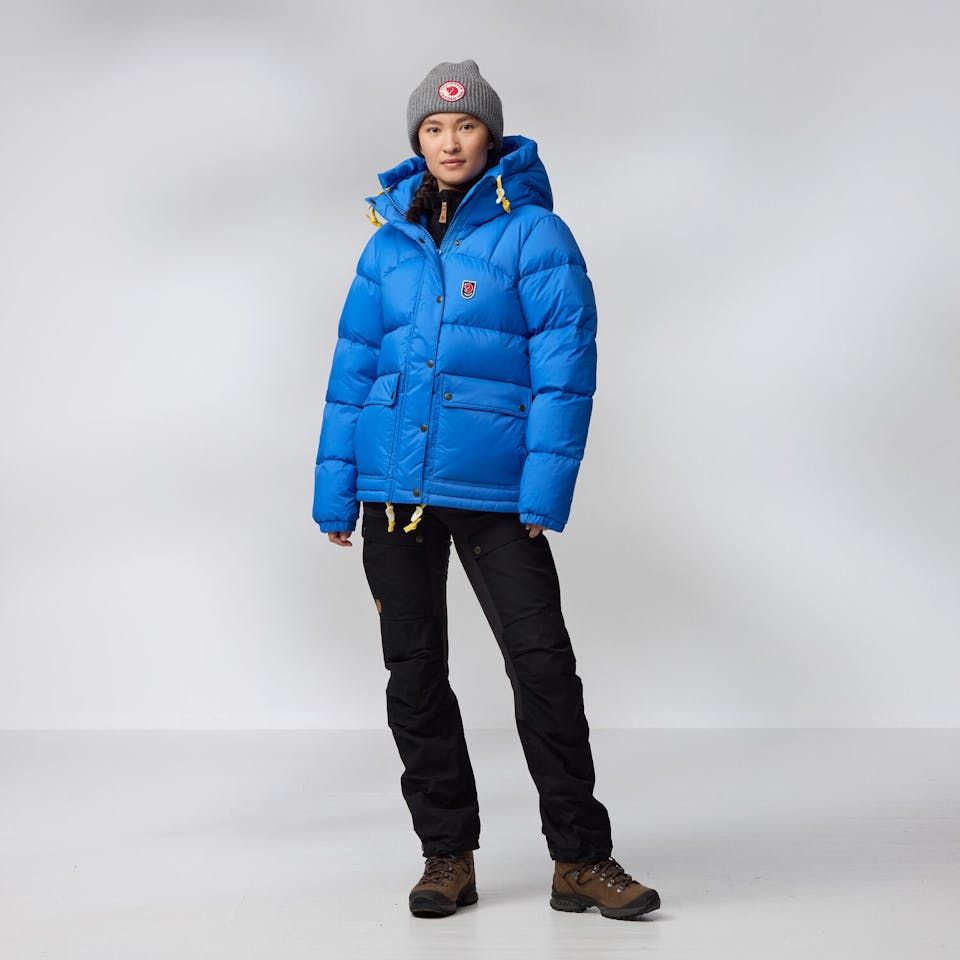 Fjällräven Expedition Down Lite Jacket Women - Naisten untuvatakki Breeze Blue 04