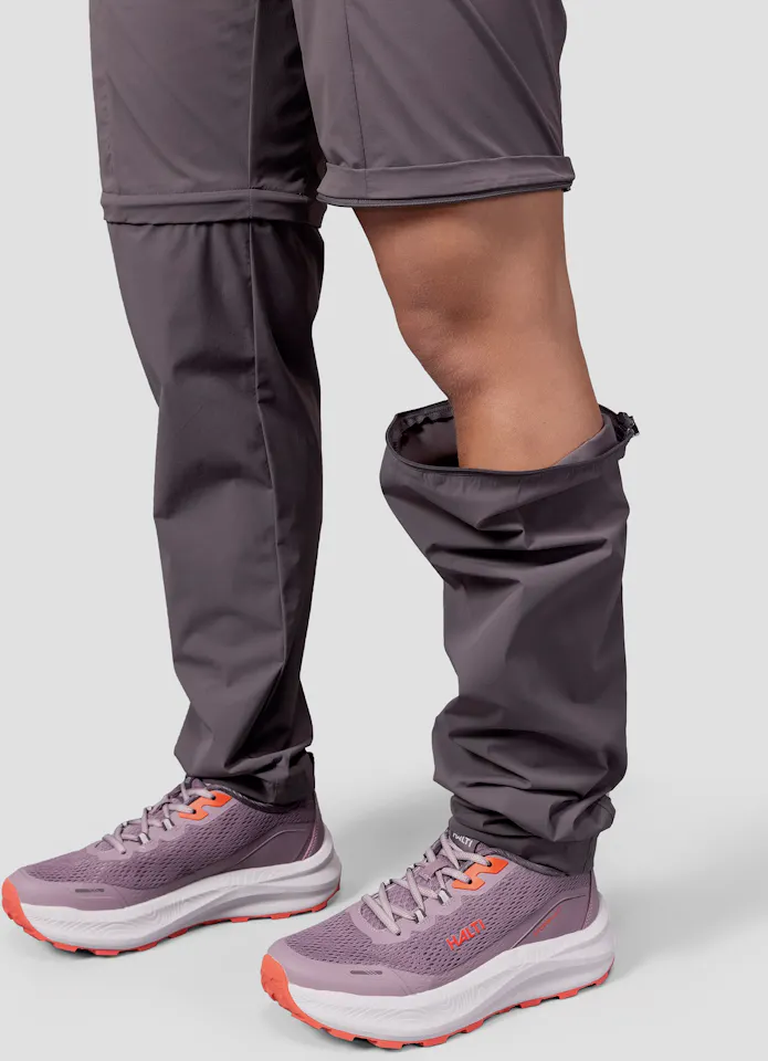 Halti Women's Pallas Cool Stretch Zipoff Pant Lila 03