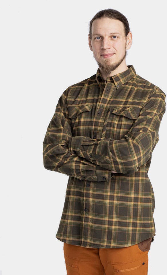 Pinewood Men's Abisko Hiking Shirt Vihreä 01