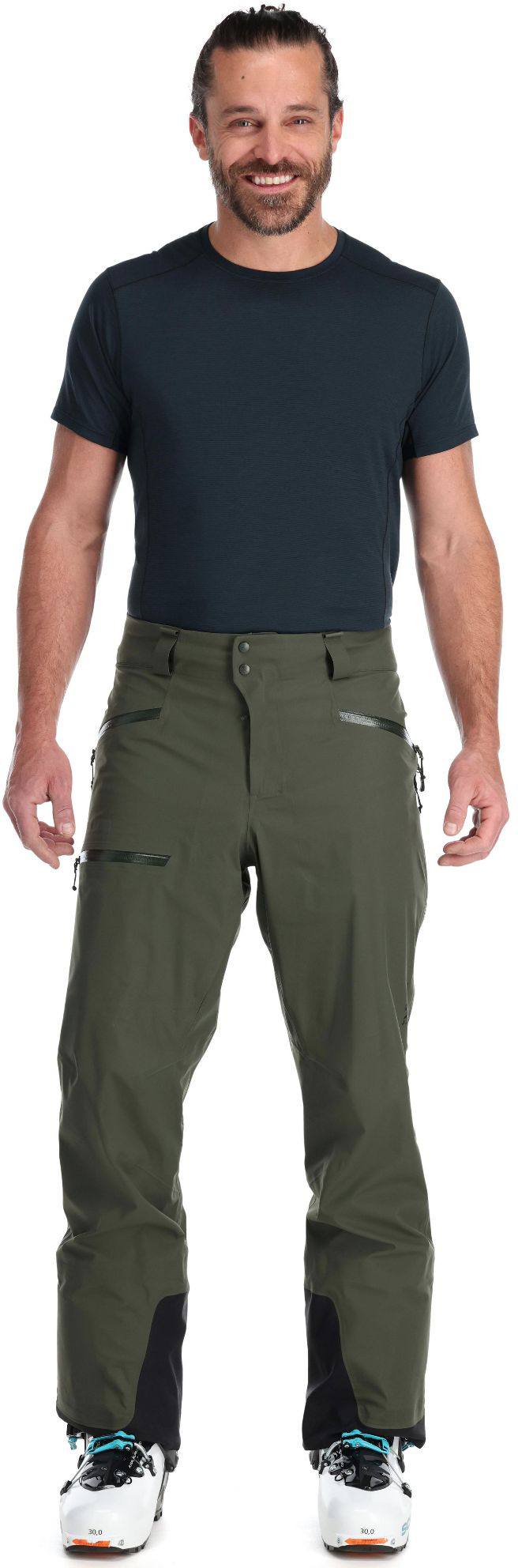 Rab Men's Khroma Kinetic Ski Pant Army Green 06