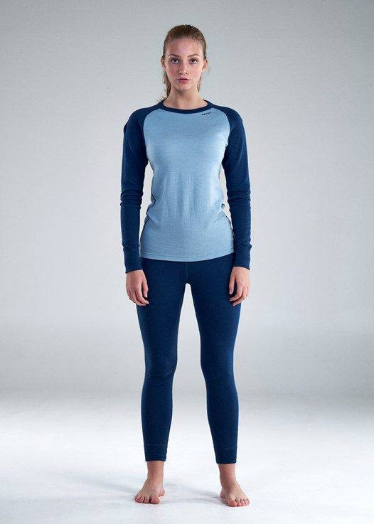 Metsä/Skogen Metsänsuojelulahjoitus, Expedition Long John & Expedition Woman Zip Neck Musta 18