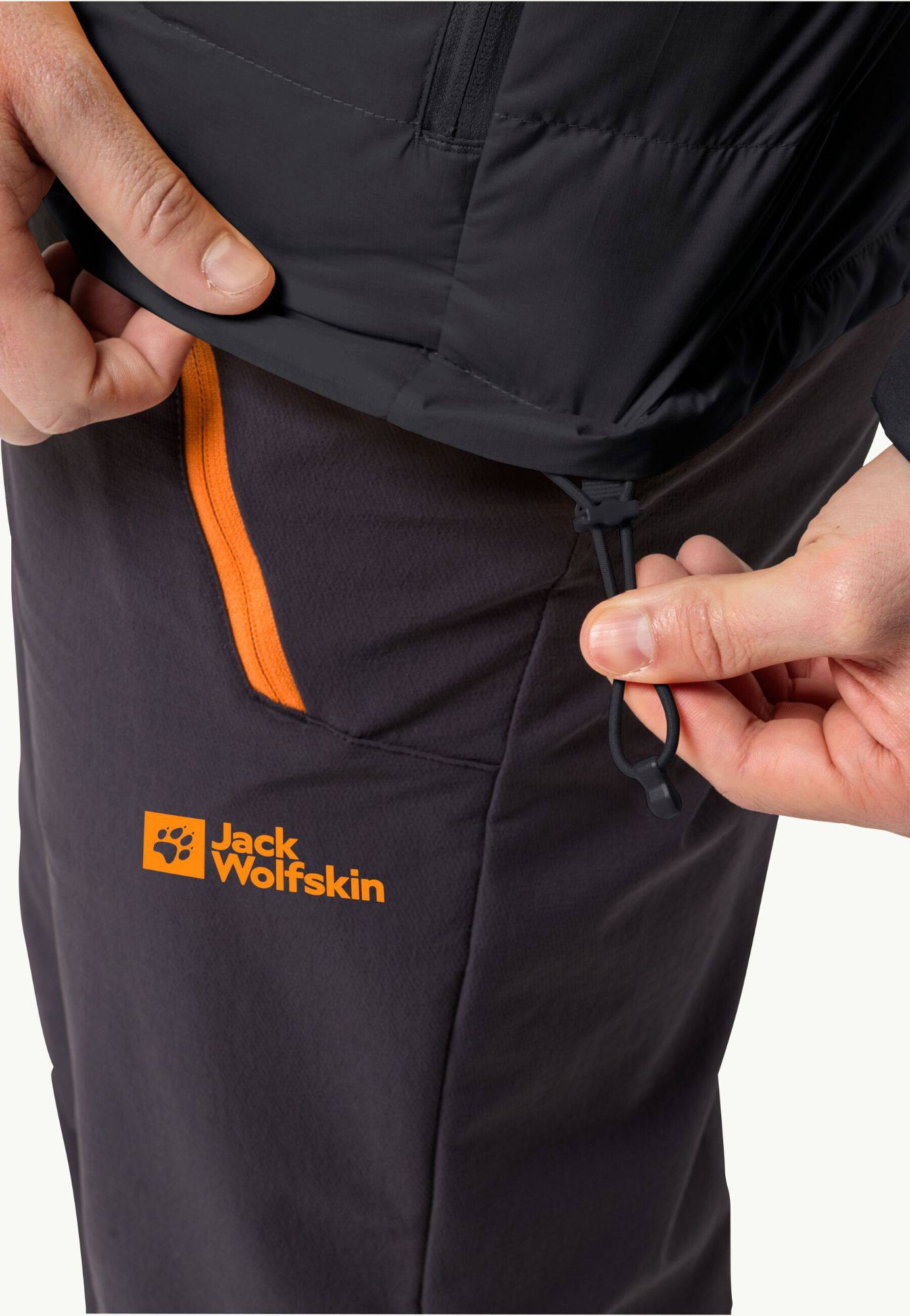 Jack Wolfskin Men's Ather Down Hoody - Miesten untuvatakki Musta 05