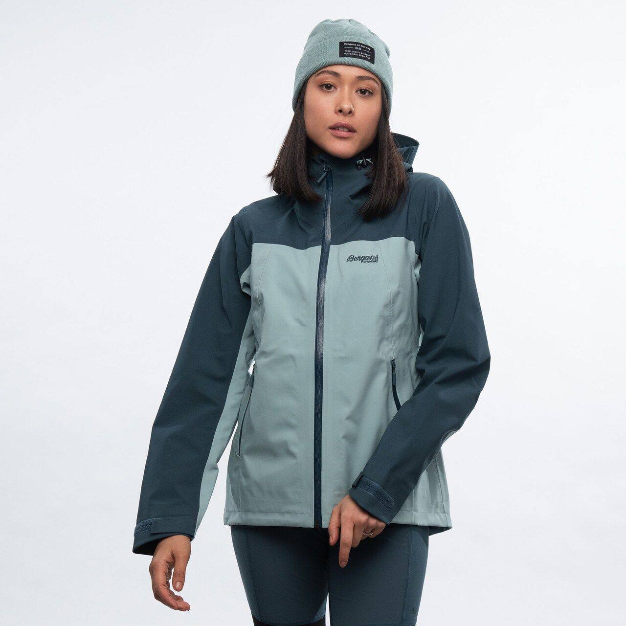 Bergans Gjende 3L W Jacket Harmaa / Sininen 05