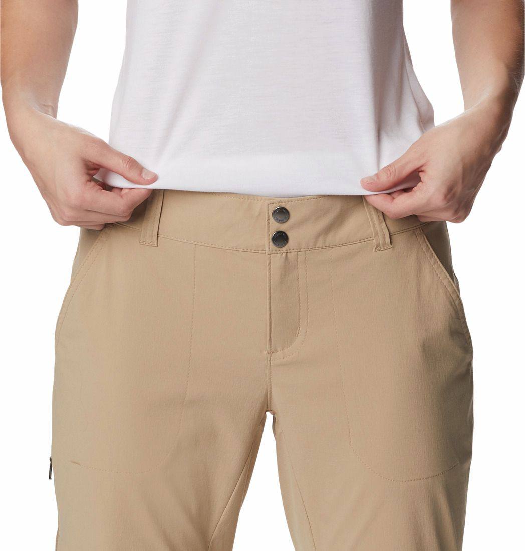 Columbia Women's Saturday Trail II EU Convertible Pant Tan 03